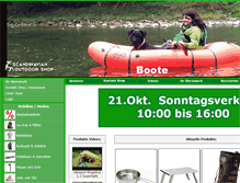 Tablet Screenshot of outdoorfeeling.ch